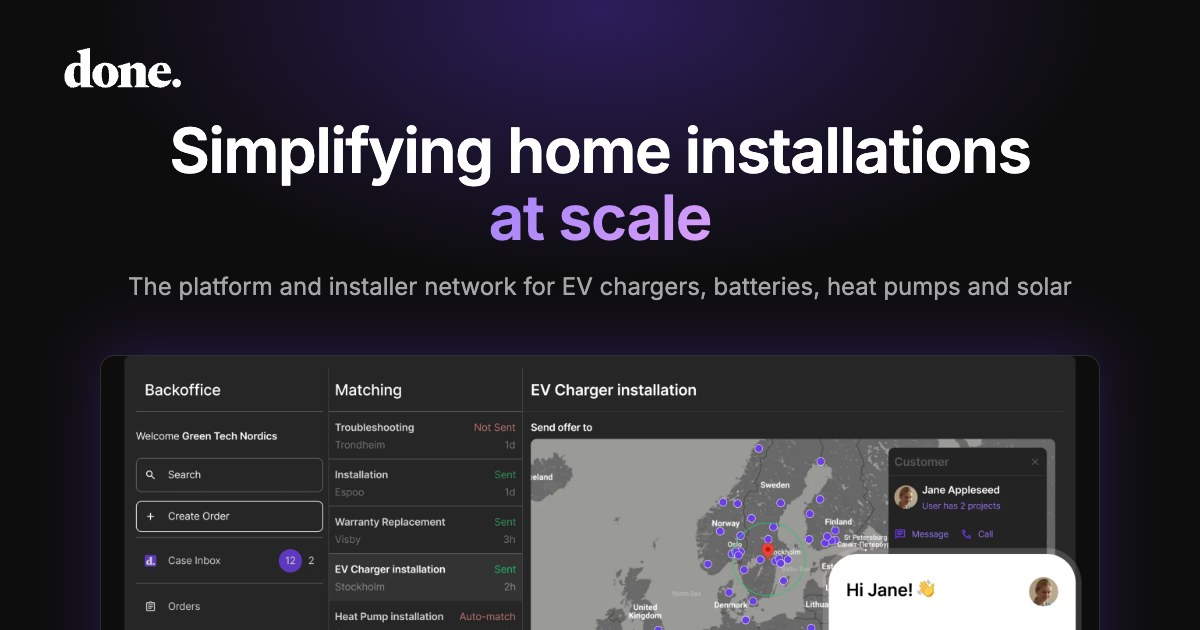 Customer stories: how companies scale installations – Done